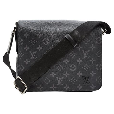 lv black embossed crossbody|louis vuitton black crossbody bag.